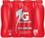 Gatorade Fruit Punch 12 x 495ml - Out of Date