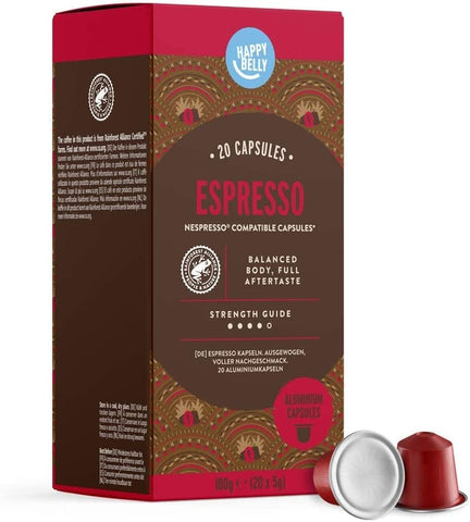 Happy Belly Nespresso Esspreso 20 Caps - Out of Date