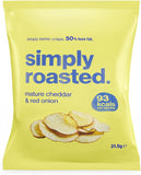 Simply Roasted Crisps 24 x 21.5g - Out of Date