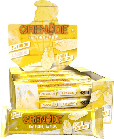 Grenade Lemon Cheesecake Carb Killa Bar 12 x 60g