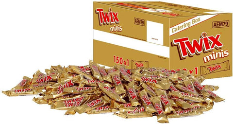 Twix Mini Chocolate Bar 150 x 20g - Out of Date