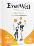 EverWell Turmeric with Vitamin D3 30 Tablets
