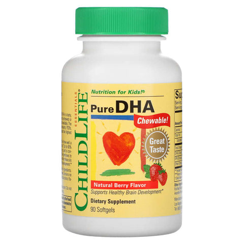 Child Life Pure DHA Chewable 90 Softgels - Short Dated