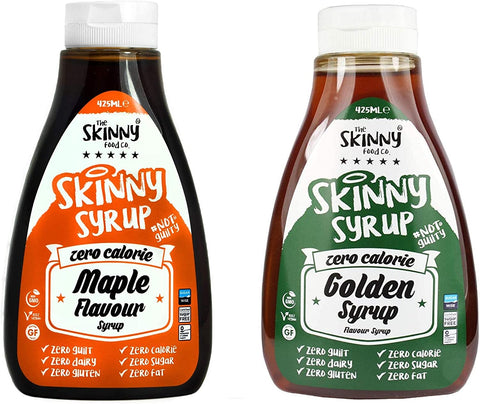 The Skinny Food Co Maple & Golden Syrup Bundle 425ml