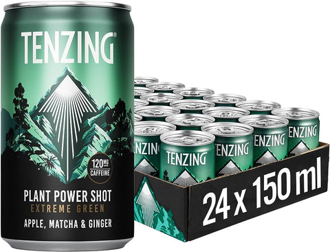 Tenzing Plant Power Shot 24 x 150ml - Out of Date
