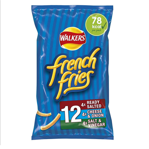 Walkers French Fries Assorted 12 x 18g - Out of Date