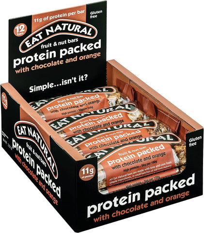 Eat Natural Protein Packed Chocolate & Orange 12 x 45g