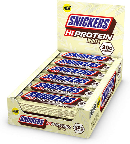 Snickers White Protein Bar 12 x 55g