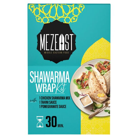 Mezeast Shawarma Wrap Kit 130g - Out of Date