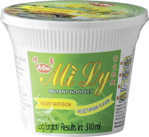 A-One Mi Ly Instant Noodles 12 x 65g (box) - Out of Date