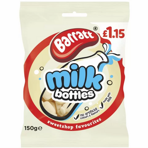 Barratt Milk Bottles 180g - Out of Date