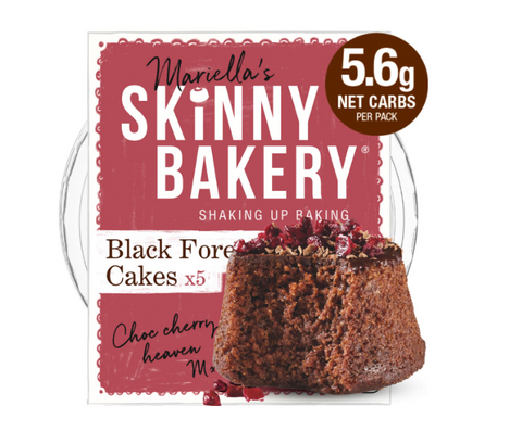 Skinny Bakery KETO Black Forest Cakes (6 pack x 5 cakes)