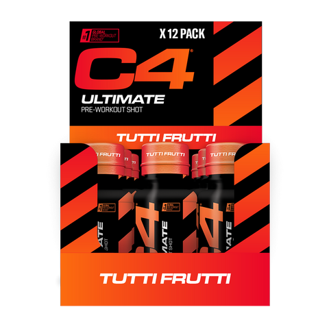Cellucor C4 Ultimate Pre Workout Shot 12 x 60ml