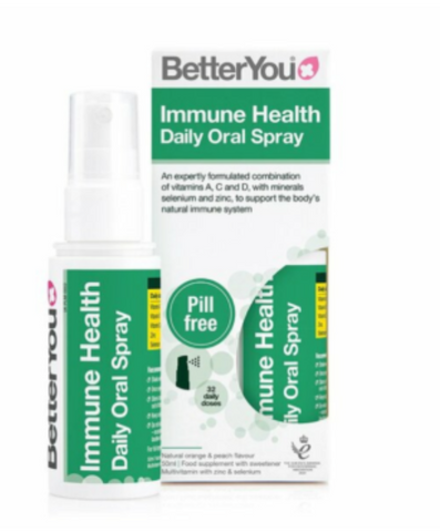 BetterYou Immune Health Oral Spray Natural Orange & Peach 50 ml