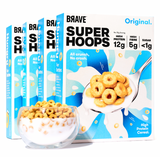 Brave Super Hoops Protein Cereal 245g