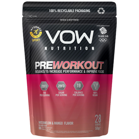 VOW Nutrition Pre Workout 500g