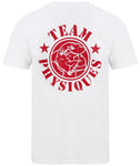 Team Physiques White/Red Training T-Shirt