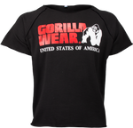 Gorilla Wear Classic Work Out Top - Black - gymstop