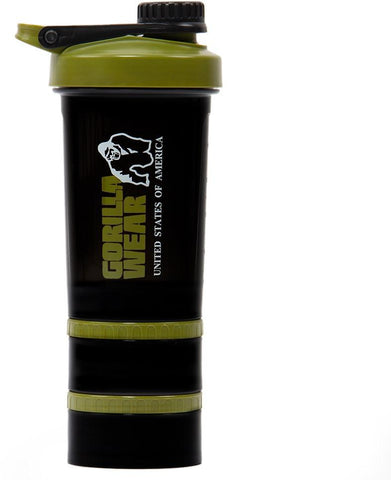 Gorilla Wear Shaker 2 GO - Black/Army Green - gymstop