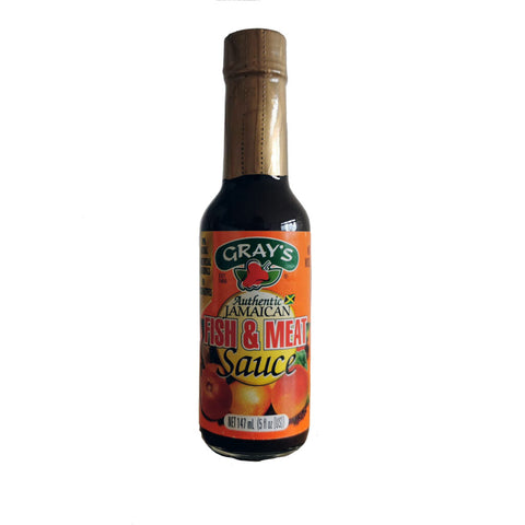 Grays Authentic Jamaican Fish & Meat Sauce 147ml - Out of Date