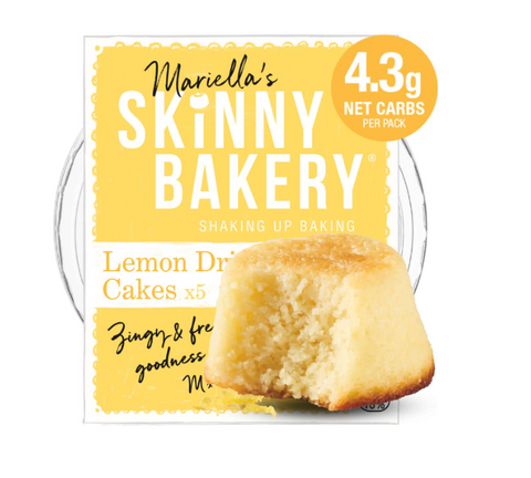 Skinny Bakery KETO Lemon Drizzle Cakes (6 pack x 5 cakes)