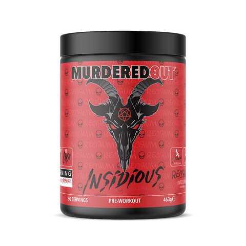 Murdered Out Insidious RedRum Edition 463g