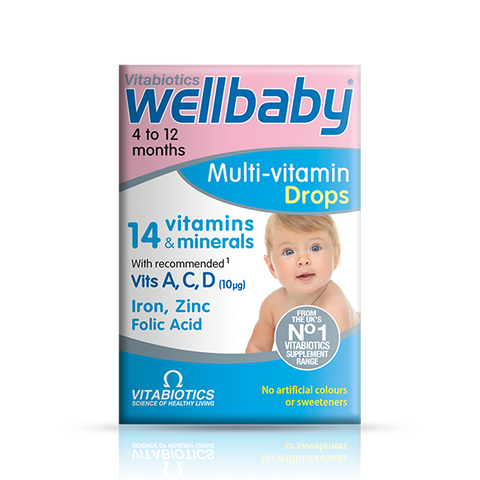 Wellbaby Multi-vitamin Drops - Out of Date