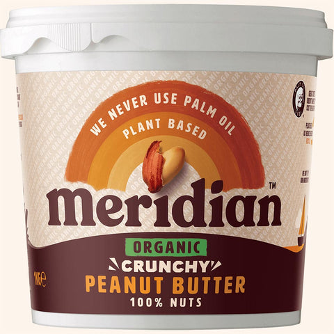 Meridian Peanut Butter Crunchy 1kg - Out of Date