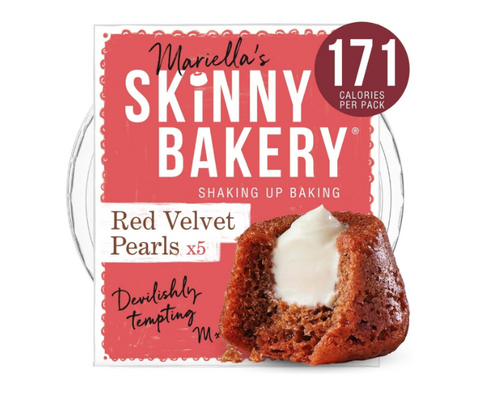 Skinny Bakery Red Velvet Pearls (6 pack x 5 cakes)