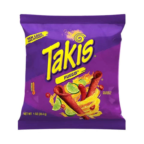 Takis Fuego Tortilla 1oz (28.4g) - Out of Date