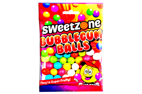 Sweetzone Bubblegum Balls 90g - Out of Date