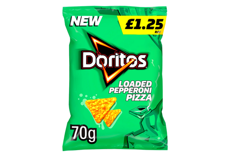 Doritos Loaded Pepperoni Pizza 70g - Out of Date