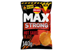 Walkers Max Strong Hot Sauce Blaze Crisps 140g - Out of Date