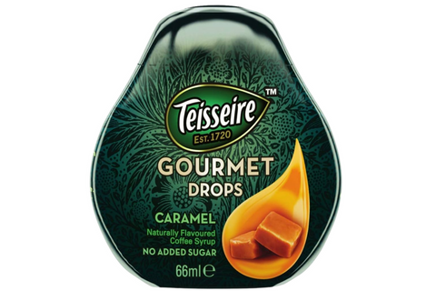Teisseire Gourmet Drops Caramel Coffee Syrup 66ml - Out of Date