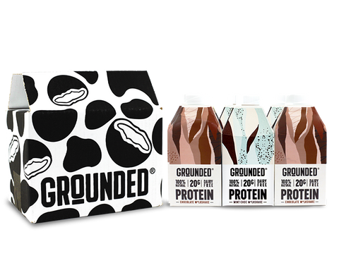 Grounded Protein M*lkshake 12 x 490ml