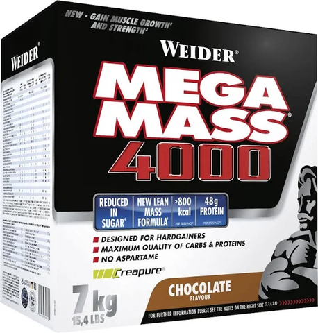 Weider Mega Mass 4000 7kg - gymstop