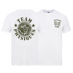 Team Physiques White/Khaki Training T-Shirt