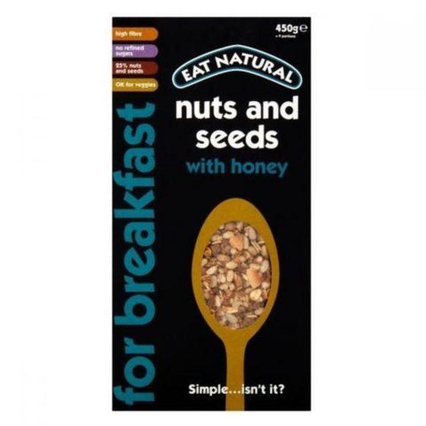 Eat Natural For Breakfast With Nuts & Seeds 450g - Out of Date