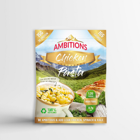 Ambitions Snacks Protein Pasta 12 x 46g