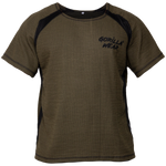 Gorilla Wear Augustine Old School Work Out Top - Army Green