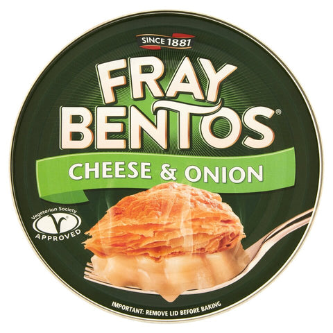 Fry Bentos Cheese and Onion Pie 425g - Out of Date