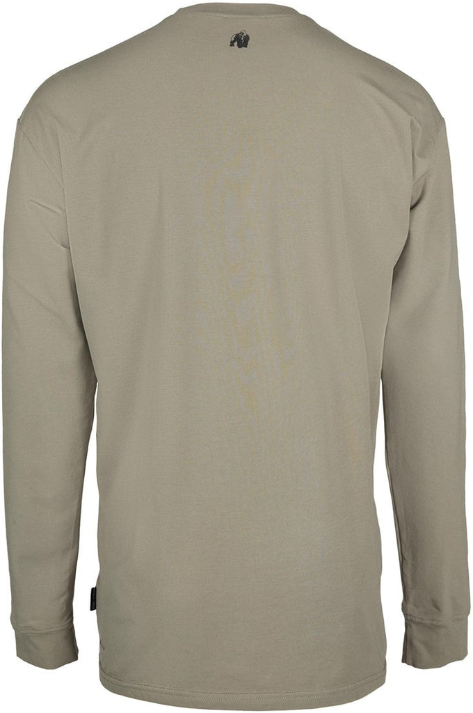 Boise Oversized Long Sleeve - Army Green Gorilla Wear