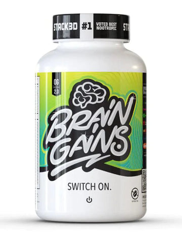 Brain Gains Switch On 2.0 120 Caps