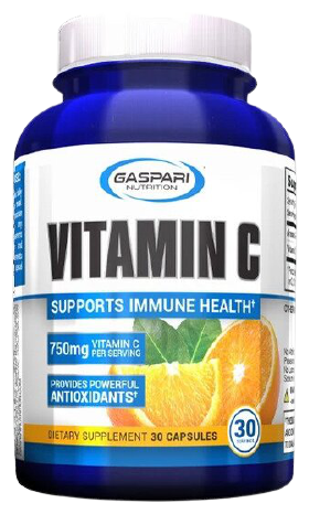 Gaspari Nutrition Vitamin C 30 Caps - Out of Date