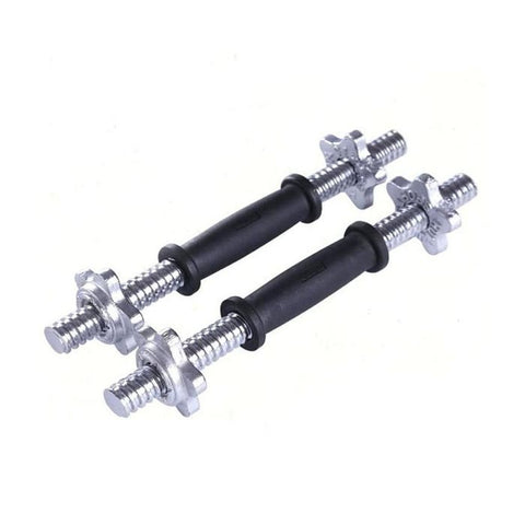 Evinco Standard Dumbbell Handles with Rubber Grip