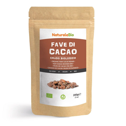 NaturaleBio Raw Cacoa Beans 400g - Out of Date