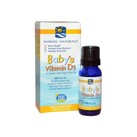 Nordic Naturals Baby's Vitamin D3 11ml - Out of Date