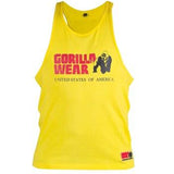 Gorilla Wear Classic Tank Top - Yellow - gymstop