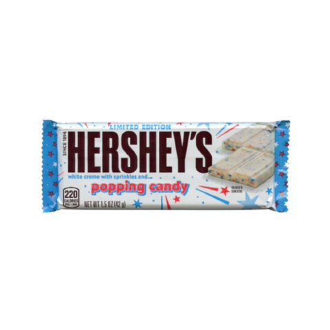 Hershey's White Creme with Popping Candy 43g - Out of Date