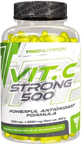 Trec Nutrition Vit C Strong 500mg 200 Caps - Out of Date